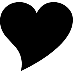 Heart with Tip on The Left