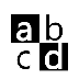 Input Symbol for Latin Small Letters