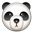 Panda Face lg
