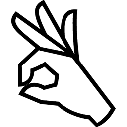 Turned OK Hand Sign
