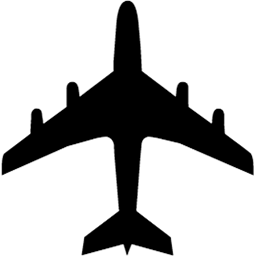 Up-Pointing Airplane